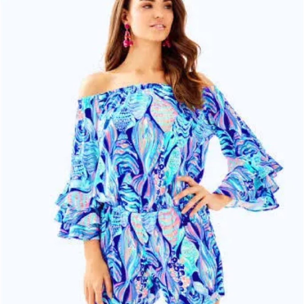 Fabulous Lily Pulitzer Calla Romper